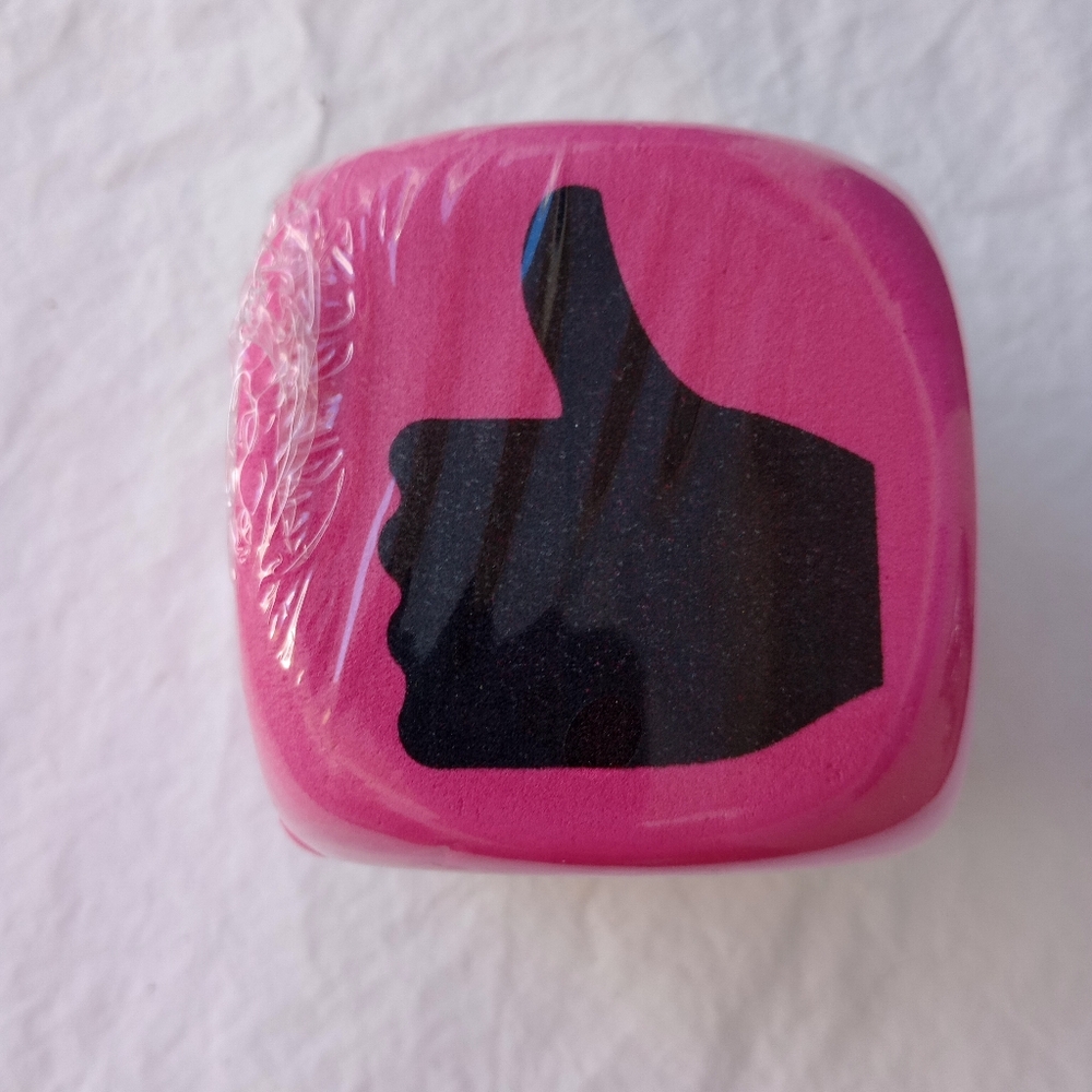 Pink Decision Dice Casual Everyday Unique Funky Choices Home Decor Office - Picture 8 of 12